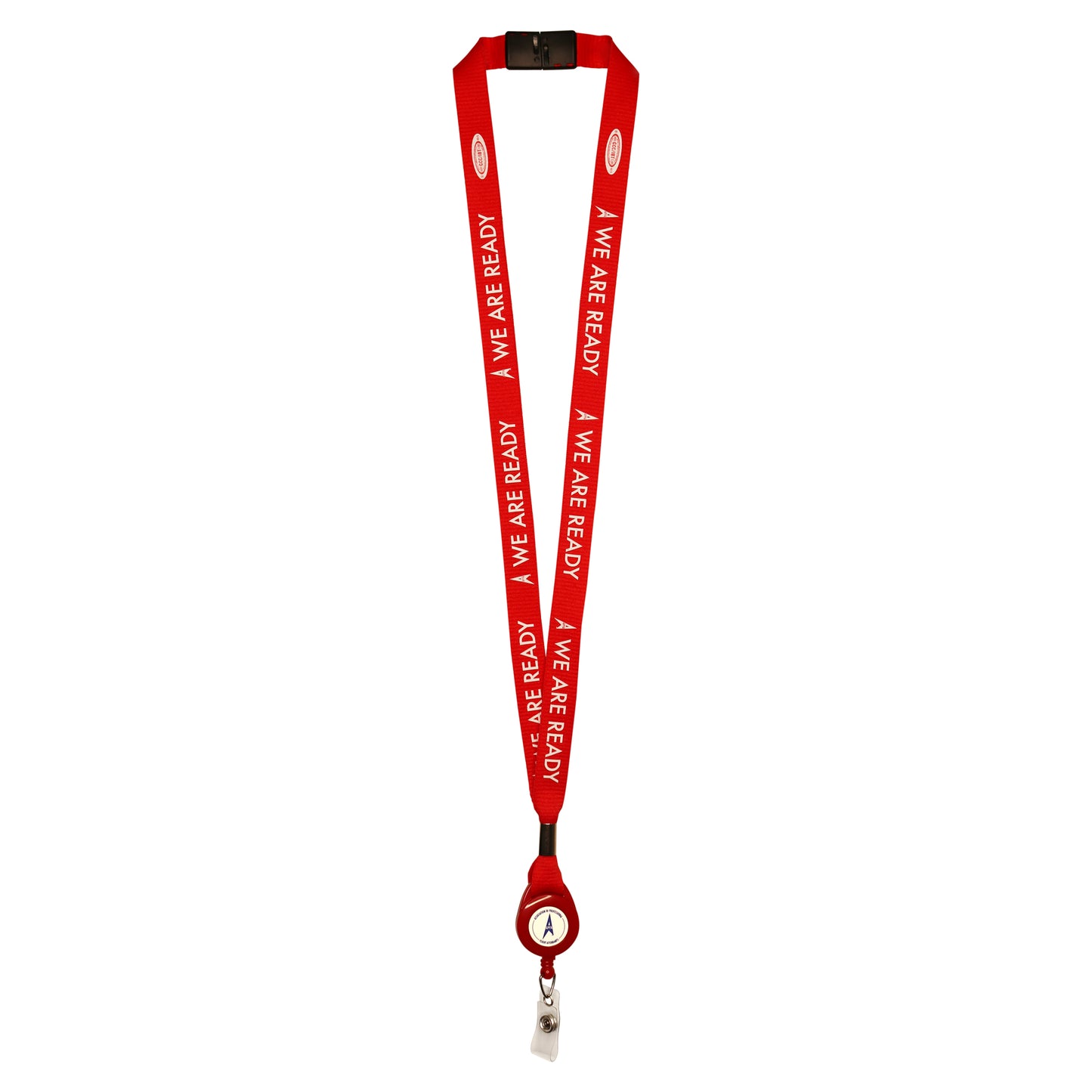 "We Are Ready" RED APFA Lanyard